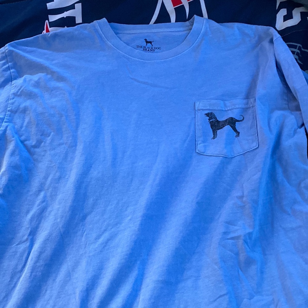 Long Sleeve Black Dog shirt